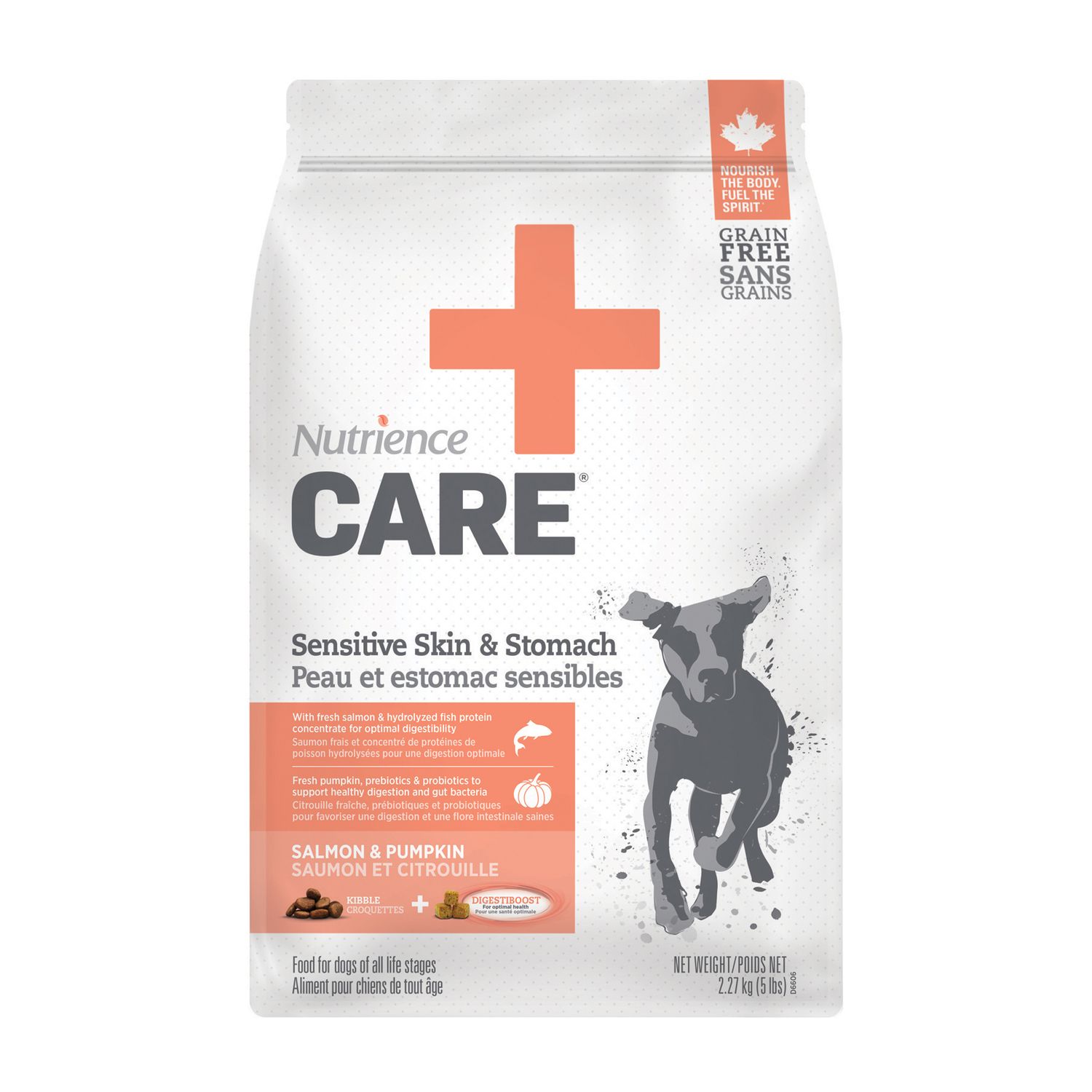 NUTRIENCE - Sensitive Skin &amp; Stomach - Hypoallergenic Dog Food, Size: 2.27kg