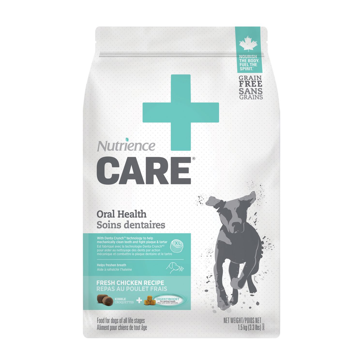 NUTRIENCE - Care+ Oral Health Dental Food for Dogs, Size: 1.5kg