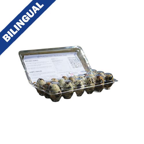 DOG BITES - Freeze Dried Quail Eggs, Size: Paquet de 18x