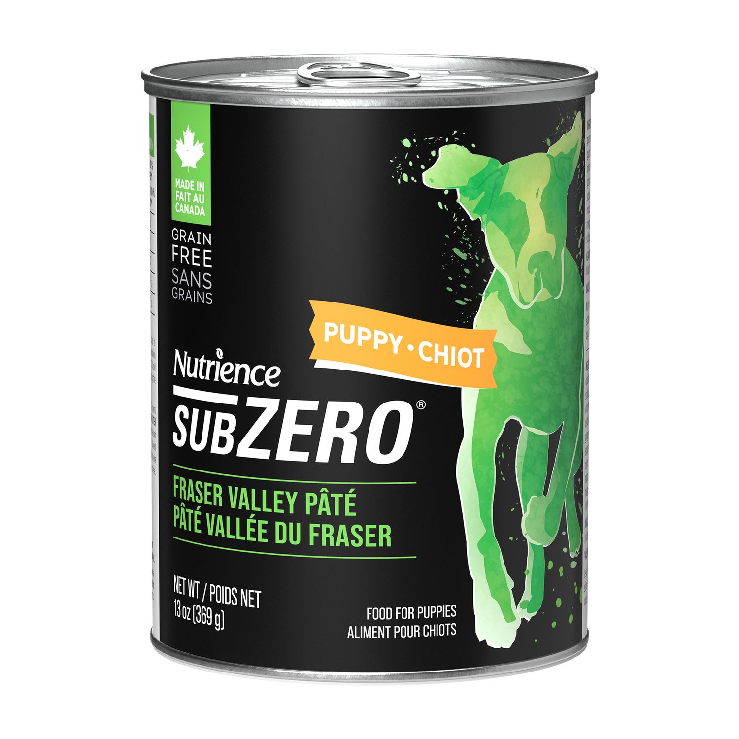 NUTRIENCE - SubZero Fraser Valley Chicken Pâté Puppy Food, Size: 369g