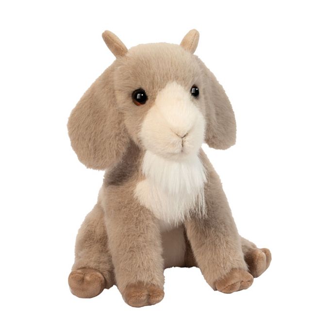 DOUGLAS - Beardie the Billy Goat Soft Plush, Colour: Grey &amp; White