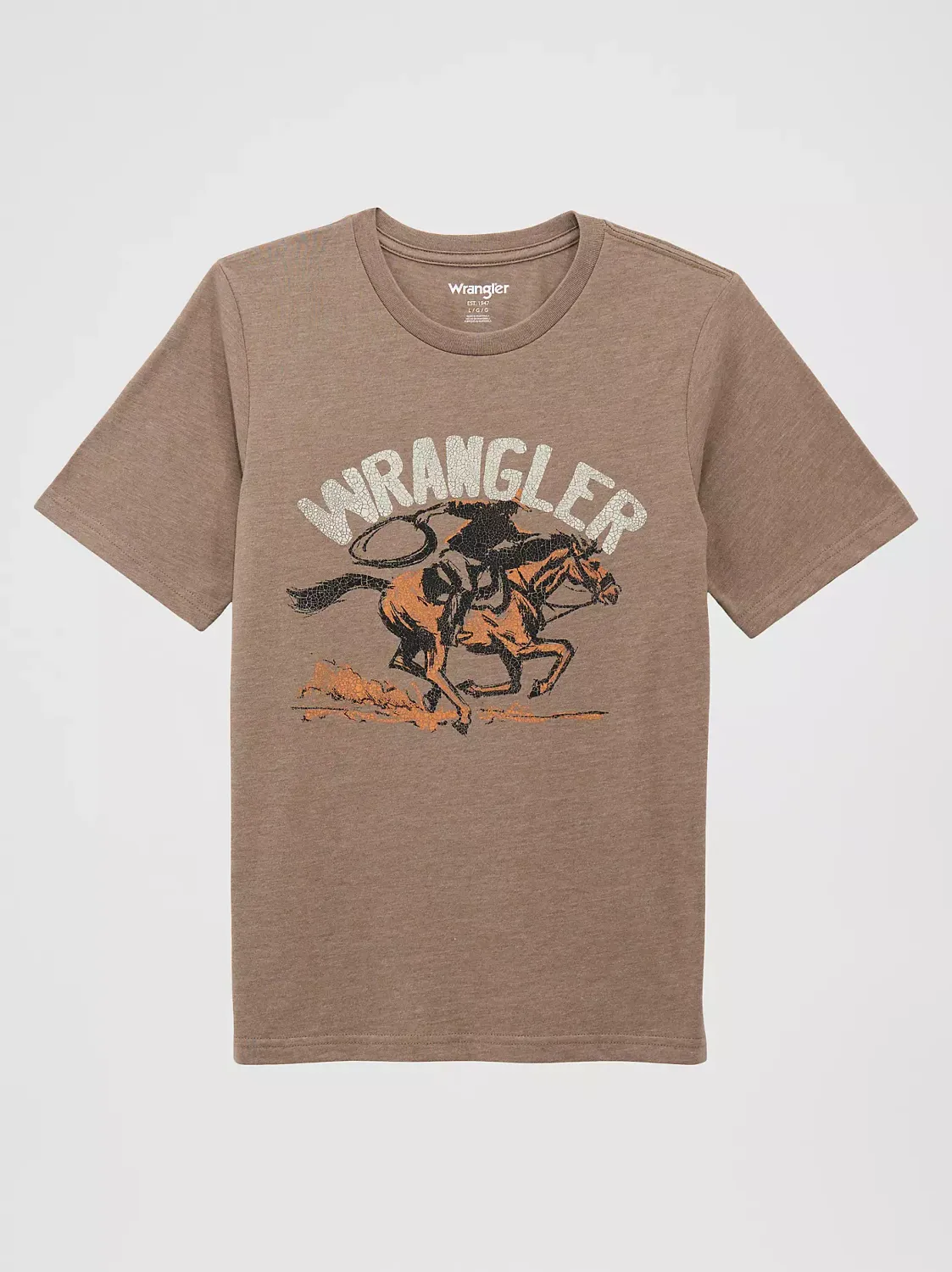 WRANGLER - Boy's Lassoing Cowboy Graphic T-Shirt