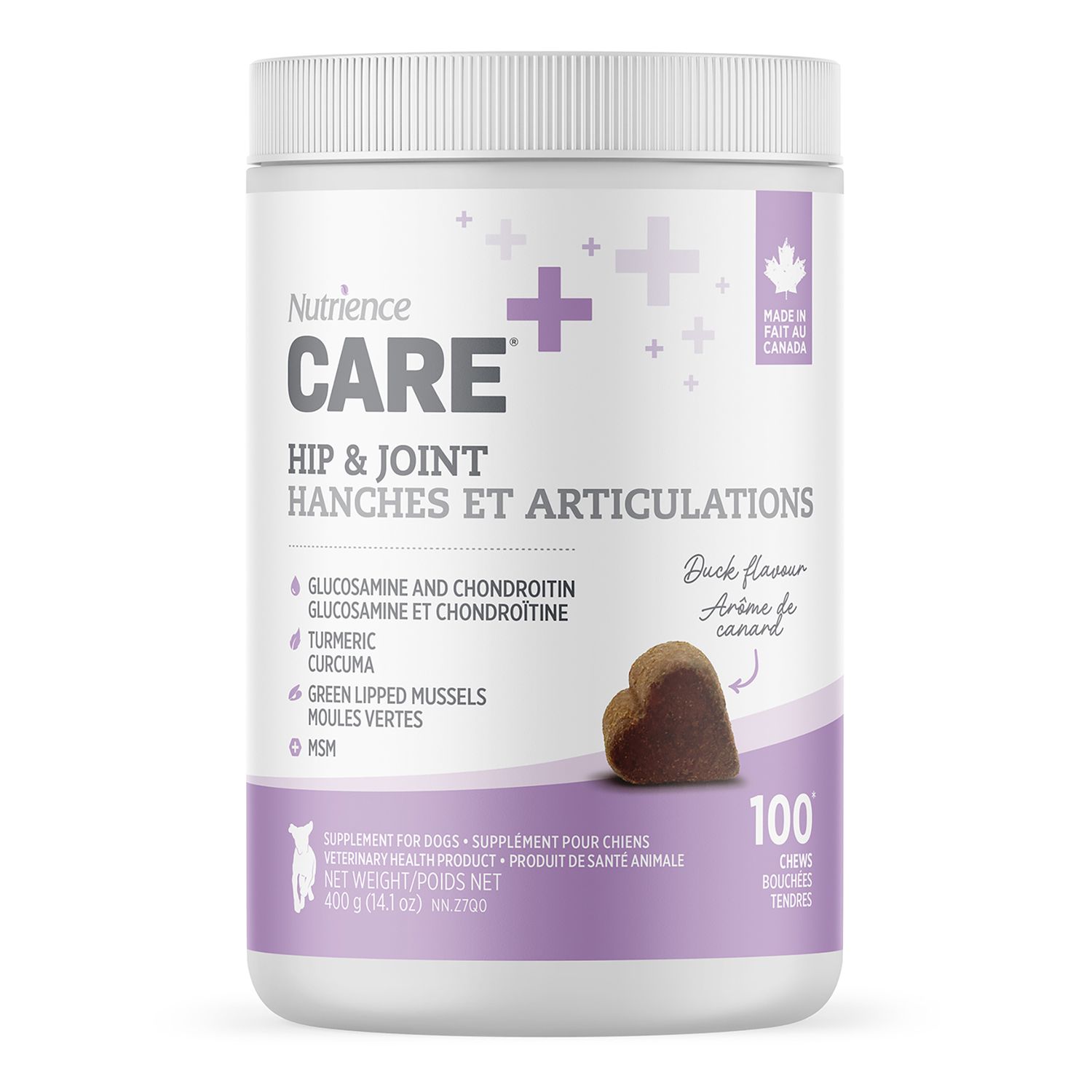 NUTRIENCE - Hip &amp; Joint Dog Supplement, Size: 400g