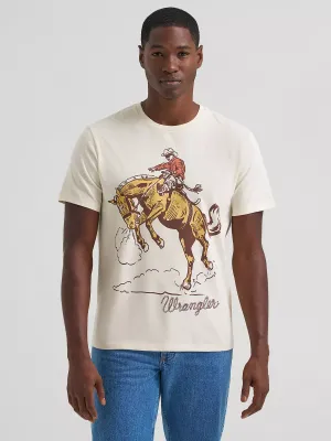 WRANGLER - Golden Bronc Dual Graphic T-Shirt