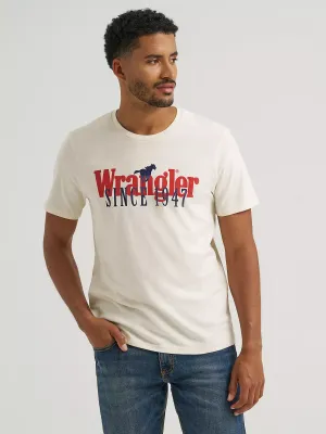 WRANGLER - Since 1947 Layers Egret Graphic T-Shirt