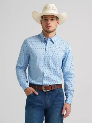 WRANGLER - Cody Johnson One Pocket Button Down Shirt Horseshoe