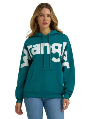 WRANGLER - Teal Bold Logo Hoodie