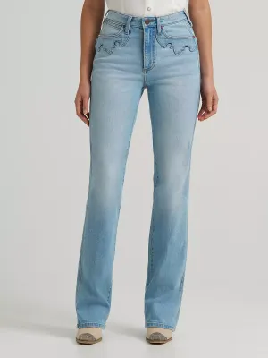 WRANGLER - Retro Bailey High Rise Embellished Aubrielle BootCut Jean