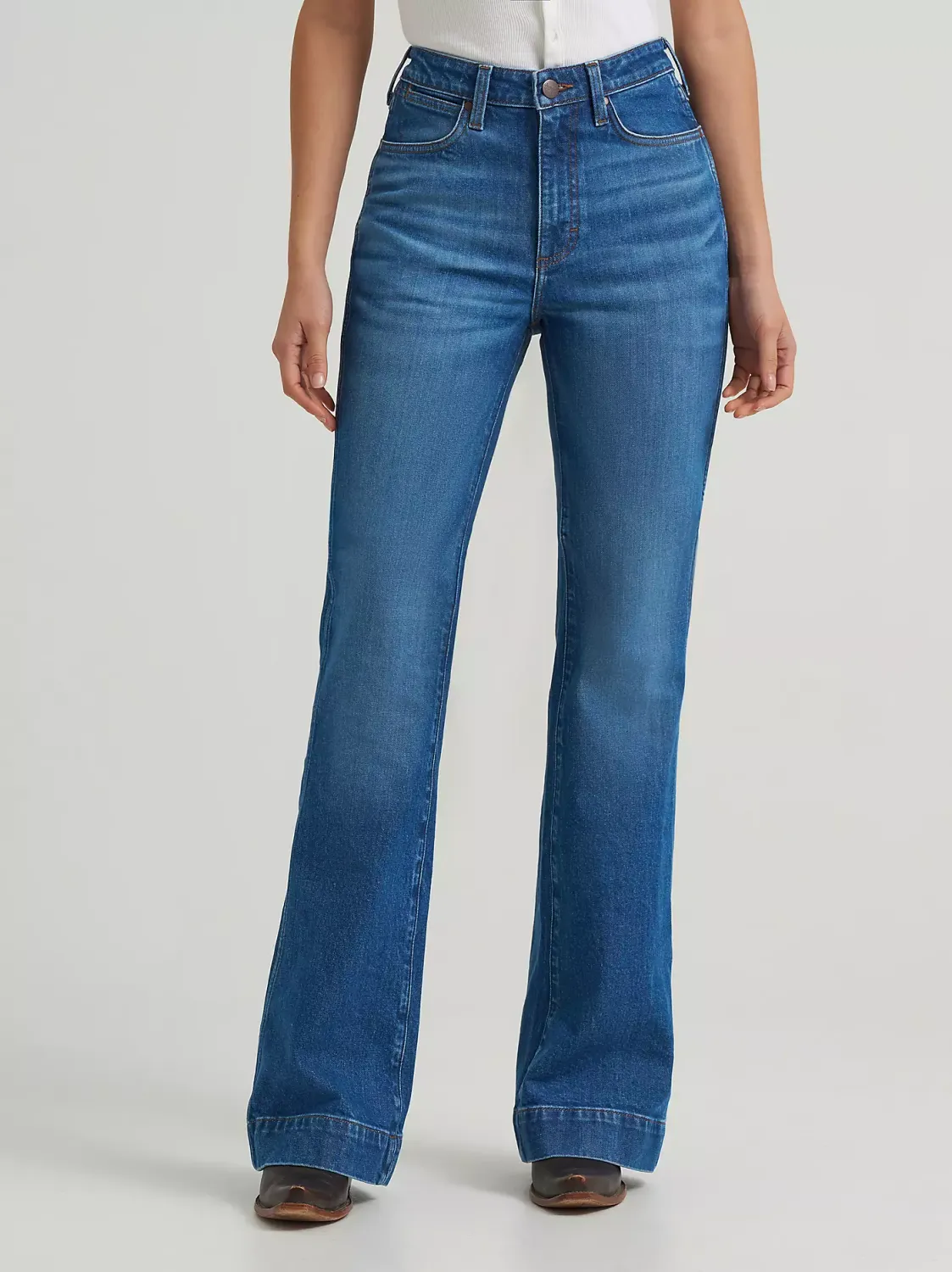WRANGLER - Mina Retro Bailey High Rise Trouser Jean