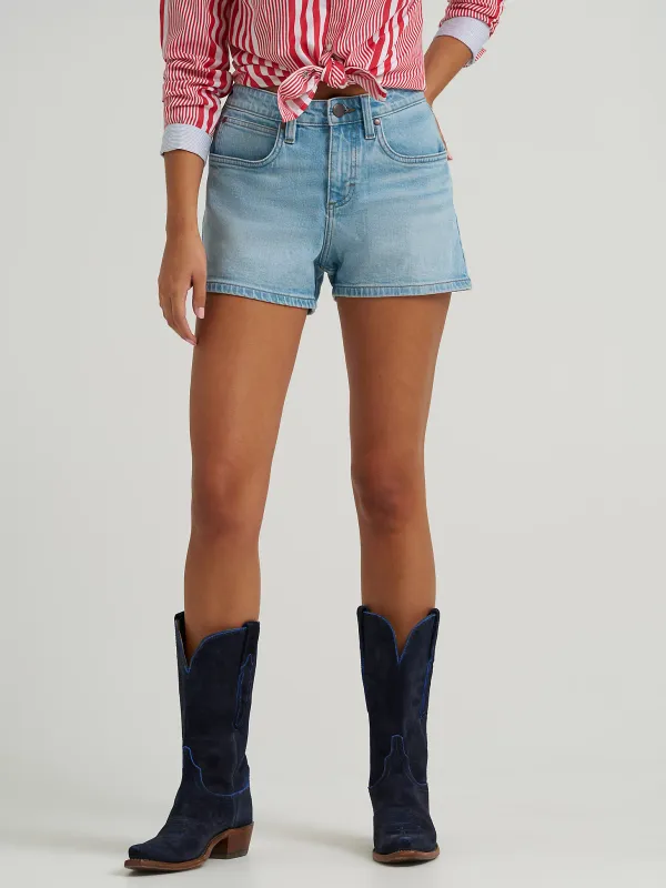 WRANGLER - Brynn Retro Mae Mid Rise Short