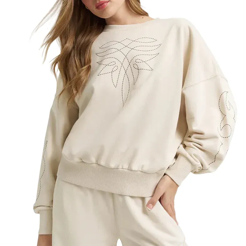 WRANGLER - Lainey Wilson X Boot Stitch Sweatshirt