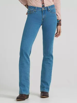 WRANGLER - Lainey Wilson X Embellished Mid Wash Mae BootCut Jean