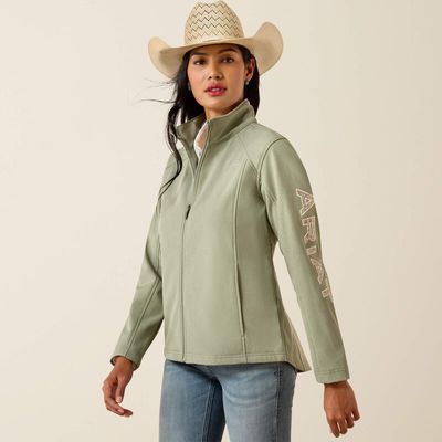 ARIAT - Sea Spray Heather Logo Softshell Jacket