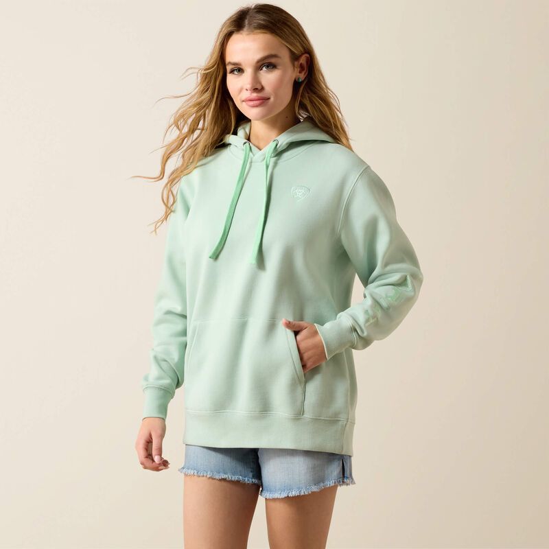ARIAT - Silt Green Logo 2.0 Hoodie