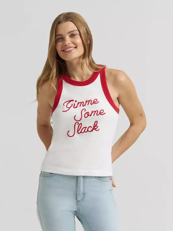 WRANGLER - Lainey Wilson X Collection Gimme Some Slack Tank