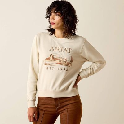 ARIAT - Summer Sand Essential Crew Sweatshirt