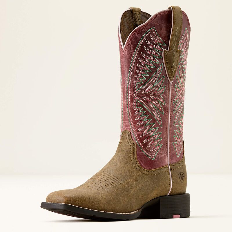 ARIAT - Round Up Ruidoso Wide Square Toe Western Boot