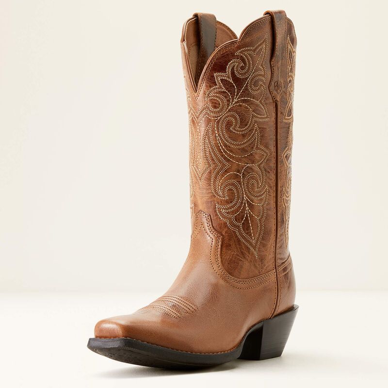 ARIAT - Ready Russet Round Up Square Toe Western Boot