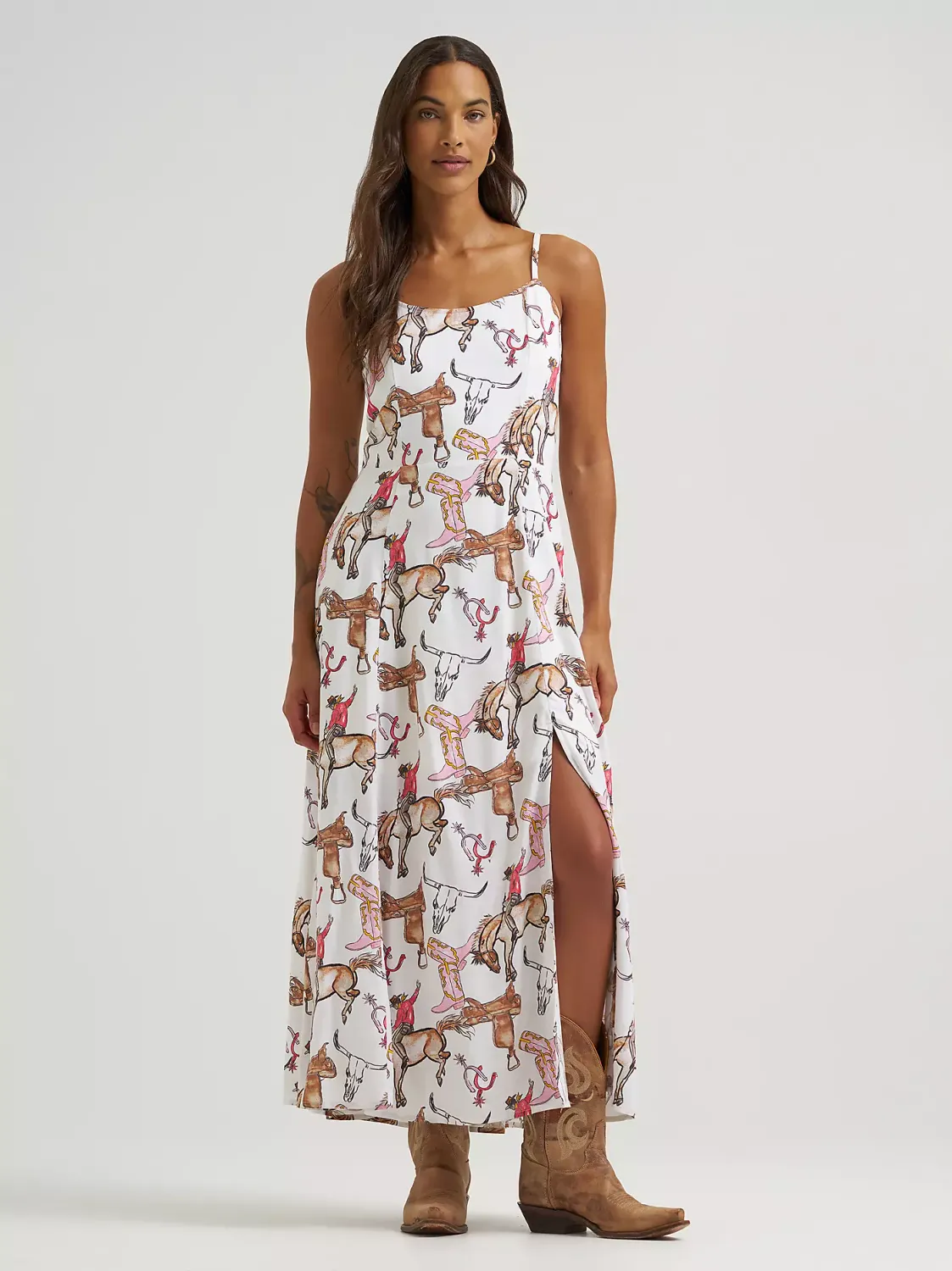 WRANGLER - Western Tank Maxi Dress