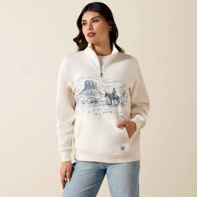 ARIAT - Traveler 1/2 Zip Sweatshirt
