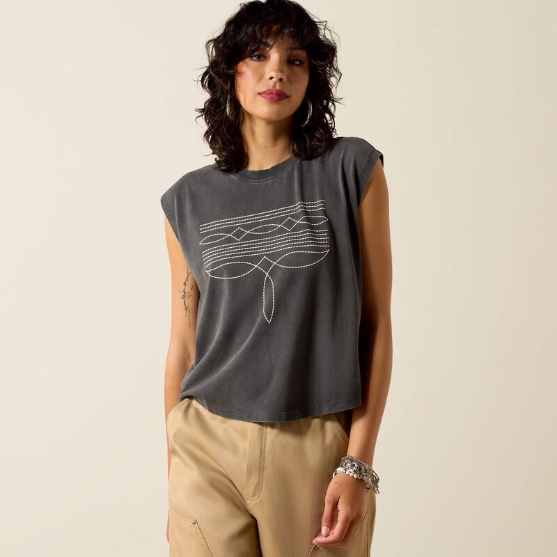 ARIAT - Dallas Cropped T-Shirt