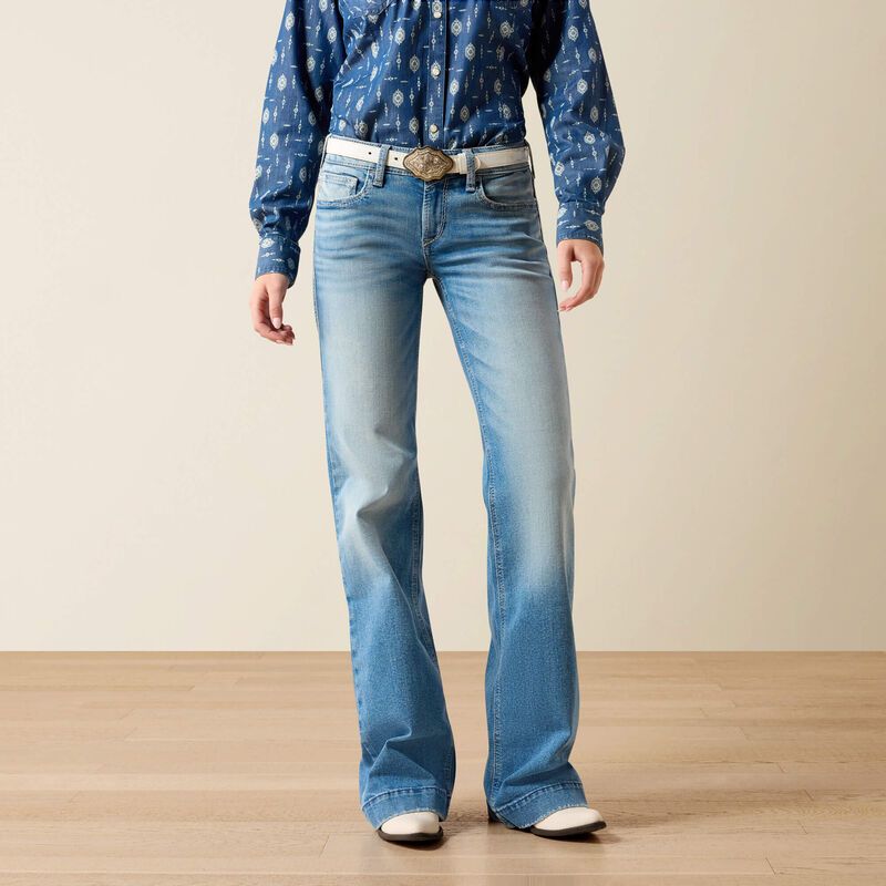 ARIAT - Yuba Mid Rise Clara Trouser Jean