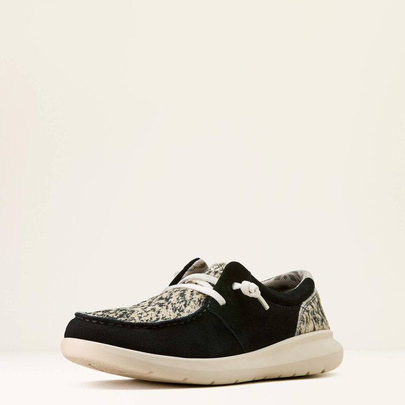 ARIAT - Black Suede / Brindle Hilo Shoe