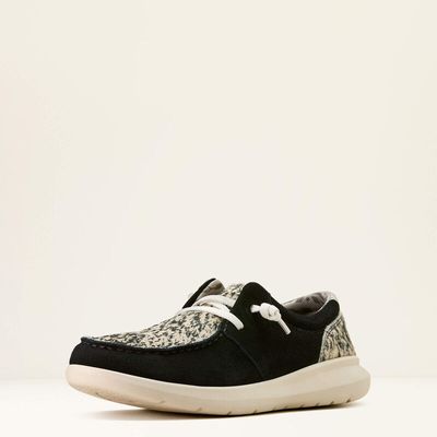 ARIAT - Black Suede / Brindle Hilo Shoe