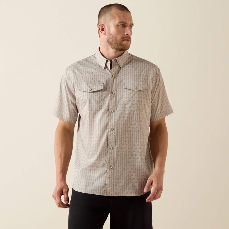 ARIAT - Printed Western VentTEK Classic Fit Snap Shirt