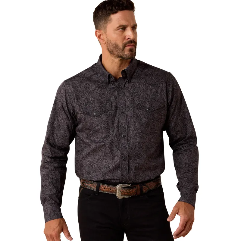 ARIAT - Wrinkle Free Allen Fitted Snap Shirt