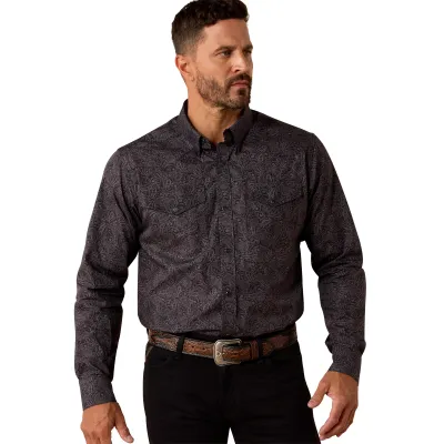ARIAT - Wrinkle Free Allen Fitted Snap Shirt