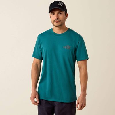 ARIAT - Cattle Skull Freedom Classic Fit T-Shirt