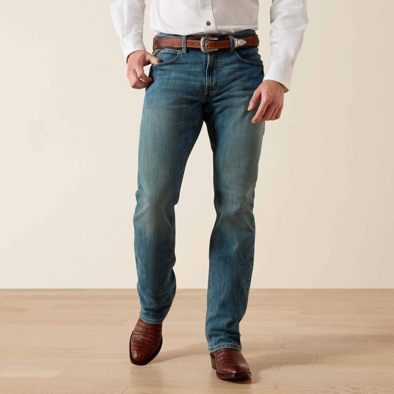 ARIAT - M4 Low Rise Stretch Legacy Stackable Straight Leg Jean