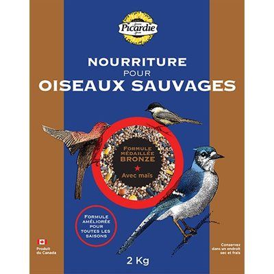 PICARDIE - Bronze Medal Formula Wild Bird Seeds, Weight: 2kg