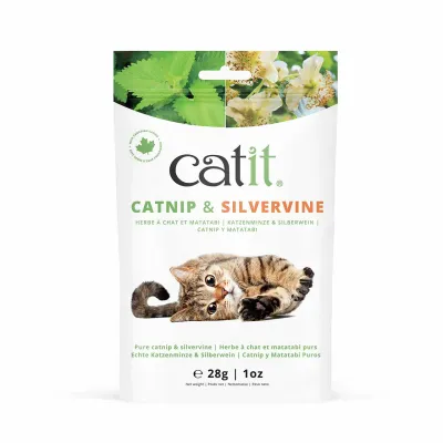 CATIT - Dried Catnip &amp; Silverline Mix