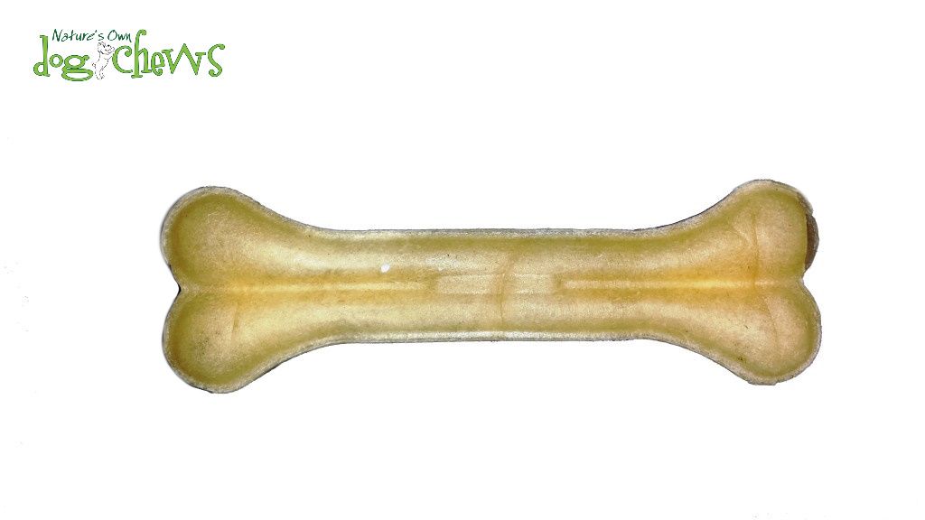 NATURE'S OWN DOG CHEWS - Pressed Buffalo Rawhide Bone, Size: 12''