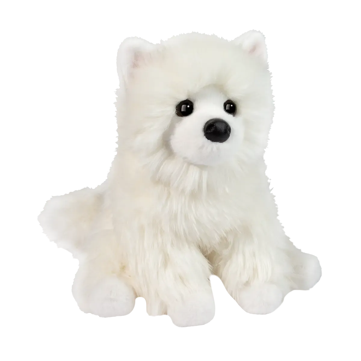 DOUGLAS - Opo the White Pomeranian Dog Plush