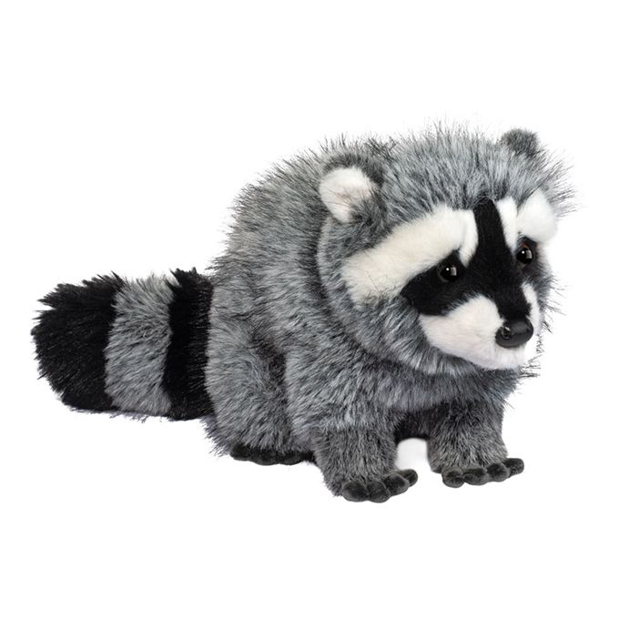 DOUGLAS - Roz the DLux Wild Raccoon Plush, Size: 28cm