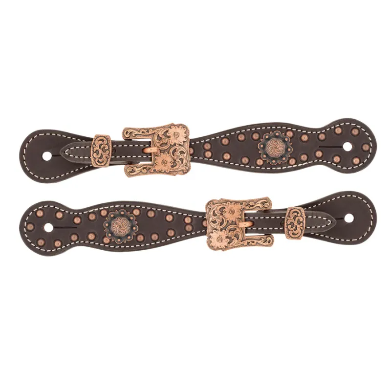 WEAVER - Havana Western Outlaw Ladies Spur Straps