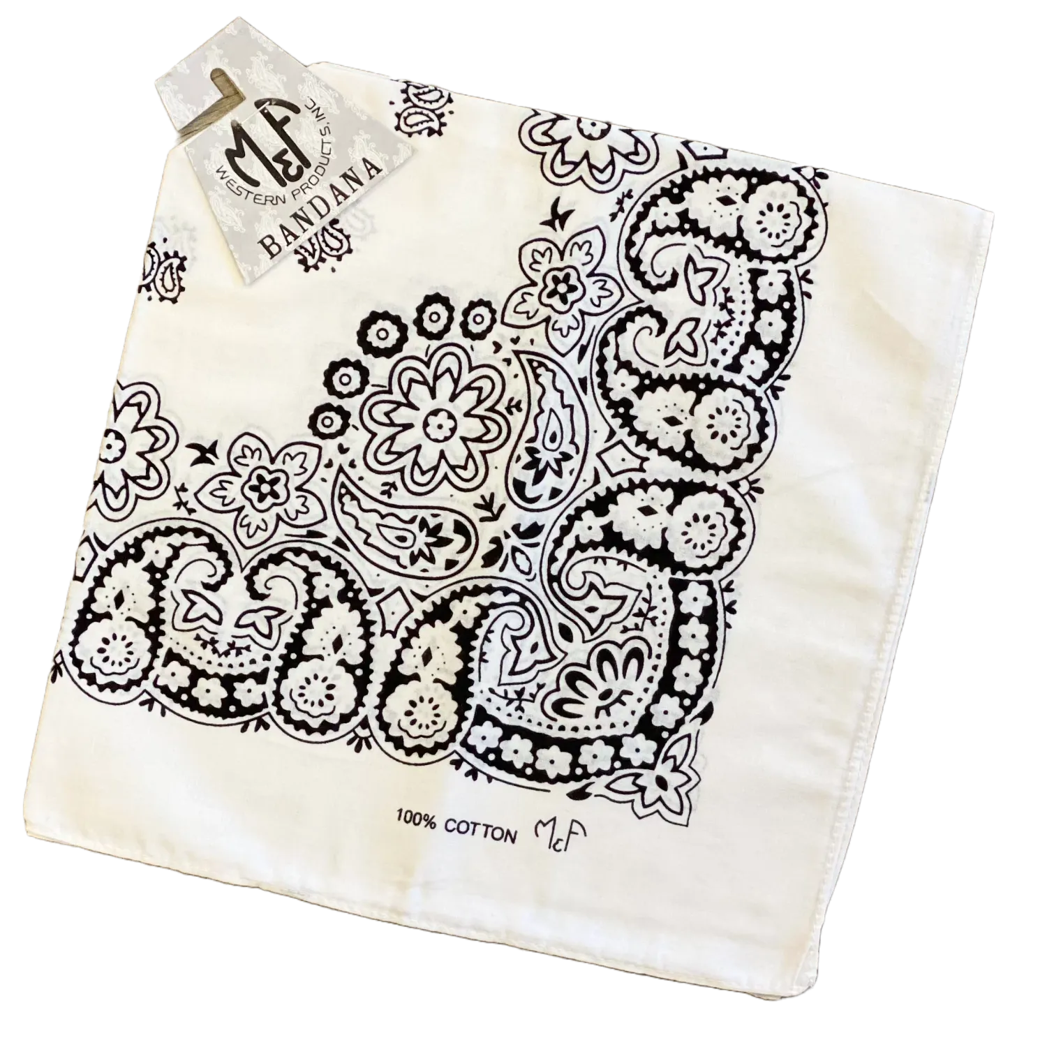 M&amp;F WESTERN - Light Colored Bandana's