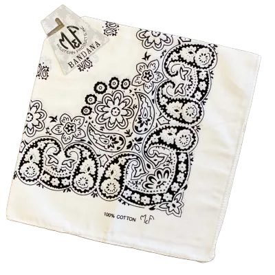 M&amp;F WESTERN - Light Colored Bandana's