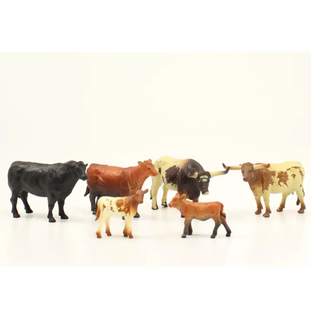 BIGTIME BARNYARD - Calf, Cow &amp; Bull Play Set