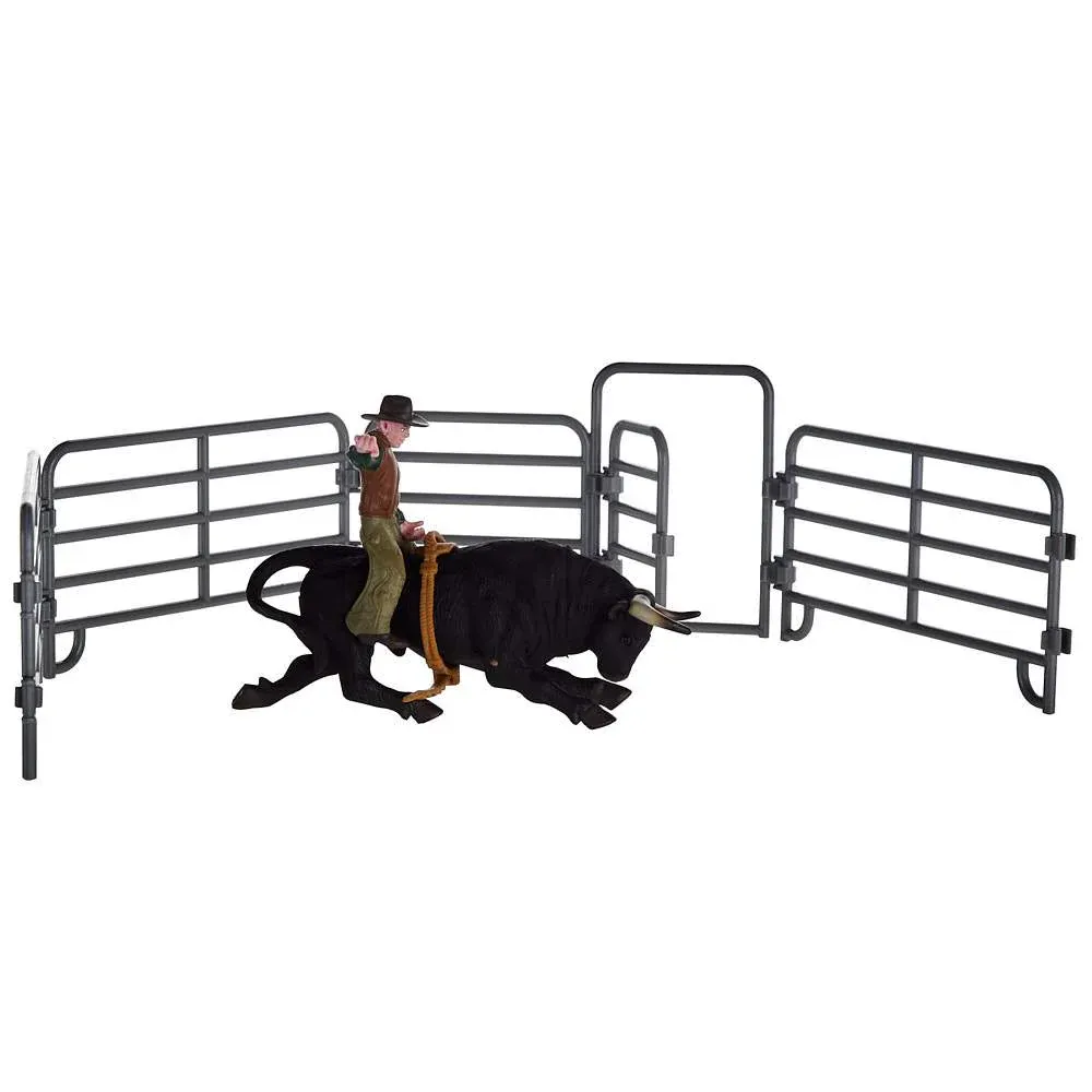 BIGTIME BARNYARD - Bull Rider Play Set