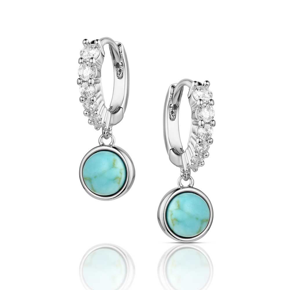 MONTANA SILVERSMITHS - Desert Moonlight Turquoise Earrings