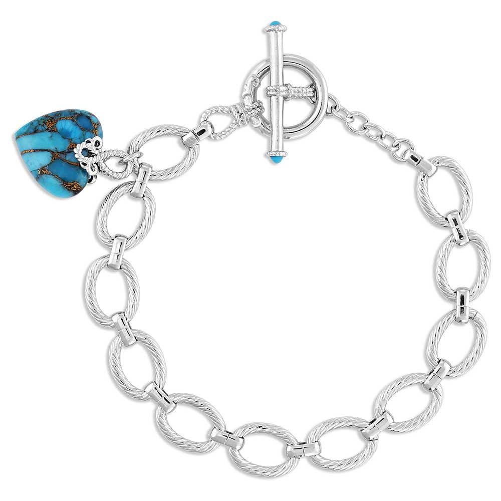 MONTANA SILVERSMITHS - Untamable Heart Of Stone Bracelet
