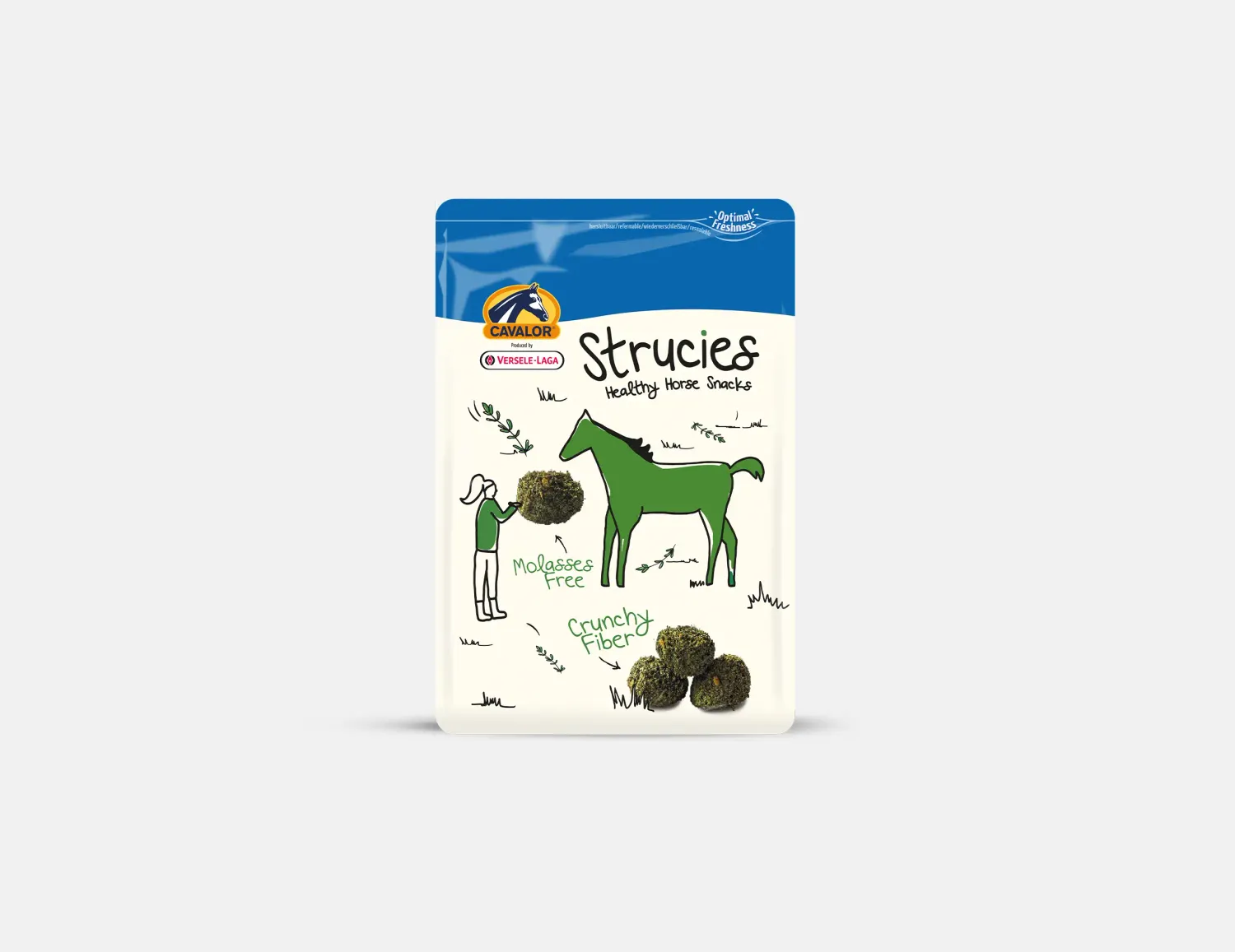 CAVALOR - Horse Treats Strucies, Size: 1.5kg