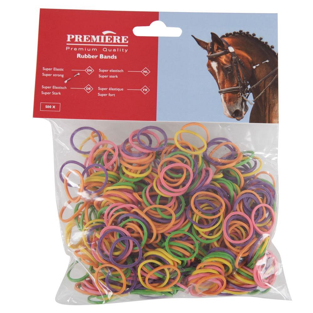 PREMIERE - Elastics Mane Plaiting Band Multi