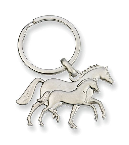 KELLEY AND COMPANY - Horse Keyring Silver