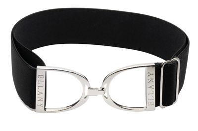 ELLANY - Elastic Belt 2" Noir &amp; Gold