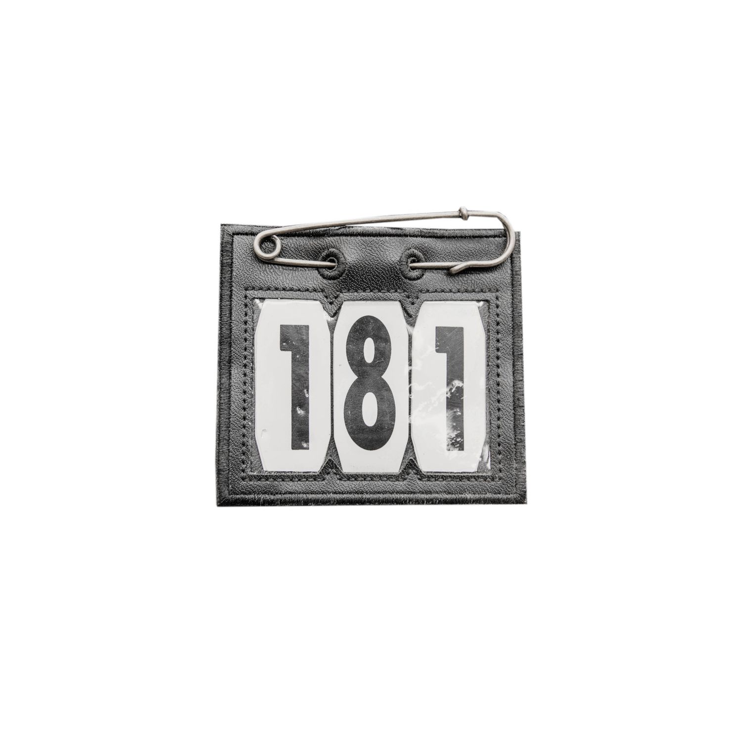 KENTUCKY HORSEWEAR -  Number PVC Safety Pin Black